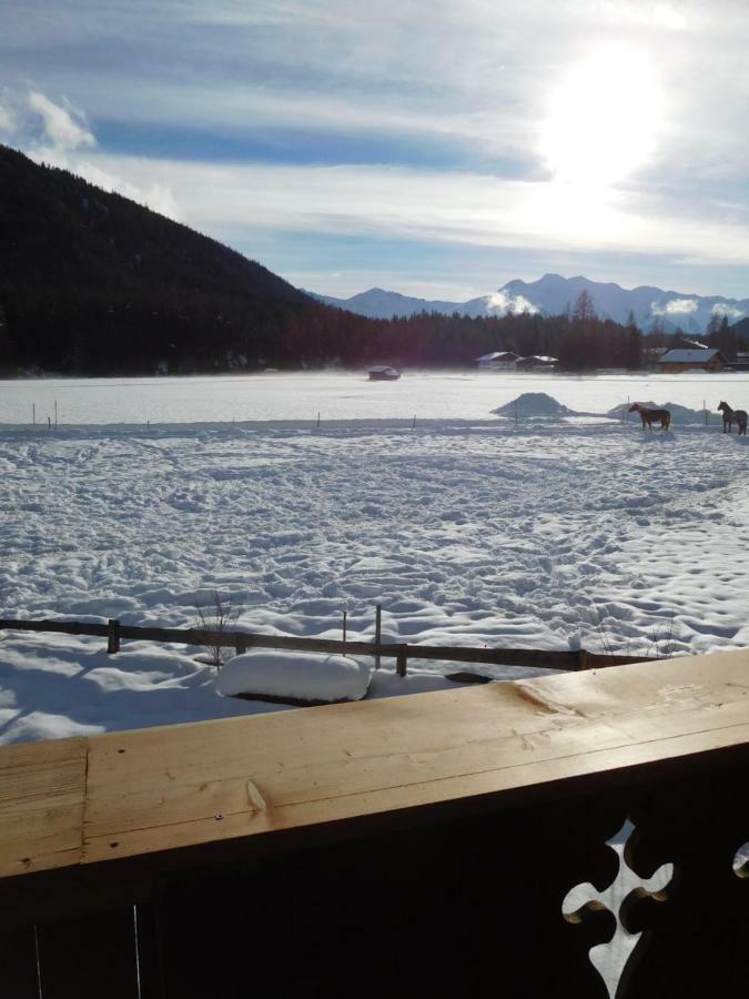 Thoamlhof Lägenhet Leutasch Exteriör bild